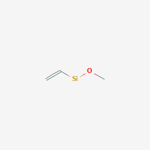 molecular formula C3H6OSi B14657234 Methoxysilyl-ethylene 