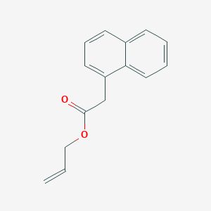 molecular formula C15H14O2 B14657337 Prop-2-en-1-yl naphthalen-1-ylacetate CAS No. 51537-80-5