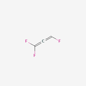 molecular formula C3HF3 B14657448 1,1,3-Trifluoropropadiene CAS No. 51584-24-8