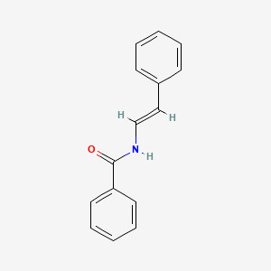 molecular formula C15H13NO B14657507 N-Styrylbenzamide CAS No. 49747-42-4