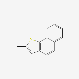 molecular formula C13H10S B14657553 Naphtho[1,2-b]thiophene, 2-methyl CAS No. 51925-25-8