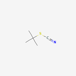 molecular formula C5H9NS B14657611 Tert-butyl thiocyanate CAS No. 37985-18-5