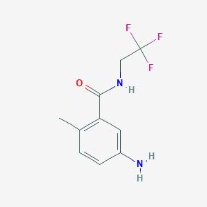 5-Amino-2-methyl-N-(2,2,2-trifluoroethyl)-benzamide
