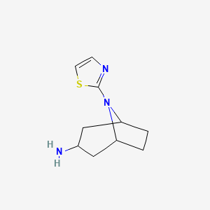 8-(Thiazol-2-yl)-8-azabicyclo[3.2.1]octan-3-amine