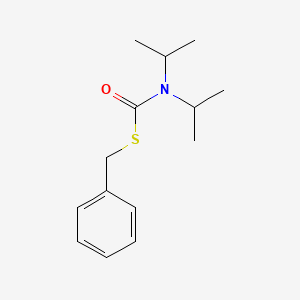 molecular formula C14H21NOS B14657728 S-Benzyl dipropan-2-ylcarbamothioate CAS No. 51230-15-0