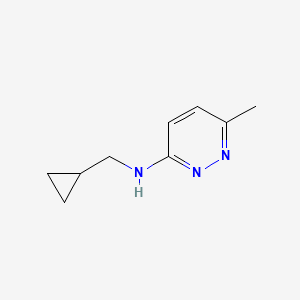 N-(cyclopropylmethyl)-6-methylpyridazin-3-amine