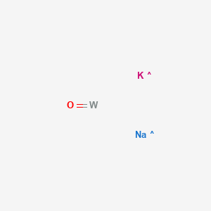 molecular formula KNaOW B14657731 CID 71363165 CAS No. 42617-45-8