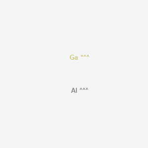 molecular formula AlGa B14657816 Aluminum;gallium 