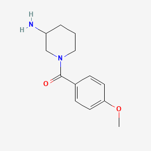1-(4-Methoxybenzoyl)piperidin-3-amine