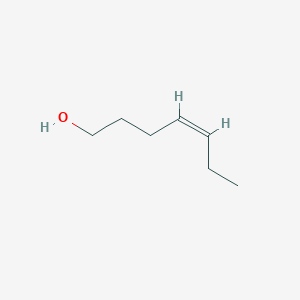 molecular formula C7H14O B146580 cis-4-Hepten-1-ol CAS No. 6191-71-5