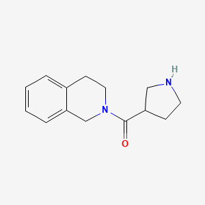 2-(Pyrrolidine-3-carbonyl)-1,2,3,4-tetrahydroisoquinoline