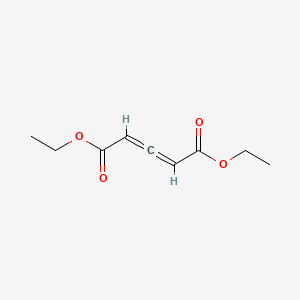 molecular formula C9H12O4 B14658071 Diethyl penta-2,3-dienedioate CAS No. 52358-42-6