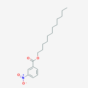 molecular formula C19H29NO4 B14658109 Dodecyl 3-nitrobenzoate CAS No. 38120-08-0