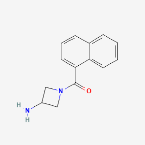 1-(Naphthalene-1-carbonyl)azetidin-3-amine