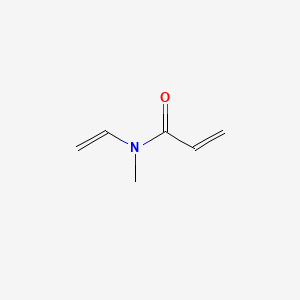 molecular formula C6H9NO B14658188 N-ethenyl-N-methylprop-2-enamide CAS No. 44642-58-2