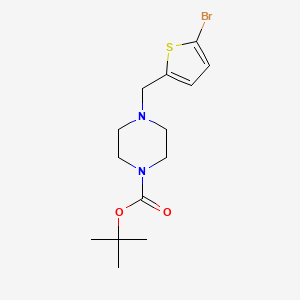 4-(5-Bromothiophen-2-ylmethyl)piperazine-1-carboxylic acid tert-butyl ester