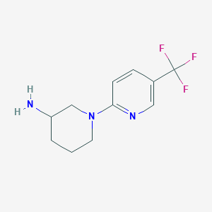 1-(5-(Trifluoromethyl)pyridin-2-yl)piperidin-3-amine