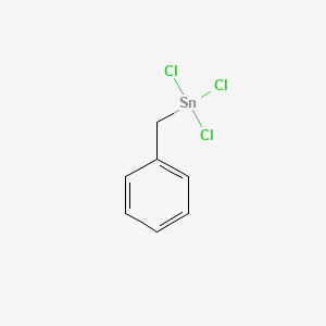 molecular formula C7H7Cl3Sn B14658283 Benzyl(trichloro)stannane CAS No. 50653-04-8