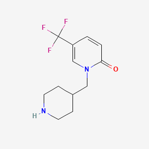 1-(piperidin-4-ylmethyl)-5-(trifluoromethyl)pyridin-2(1H)-one