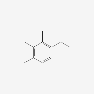 molecular formula C11H16 B14658337 1,2,3-Trimethyl-4-Ethylbenzene CAS No. 41903-41-7