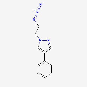 1-(2-azidoethyl)-4-phenyl-1H-pyrazole