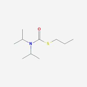 molecular formula C10H21NOS B14658372 S-Propyl dipropan-2-ylcarbamothioate CAS No. 51893-18-6