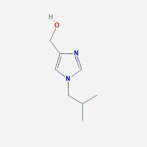 [1-(2-methylpropyl)-1H-imidazol-4-yl]methanol