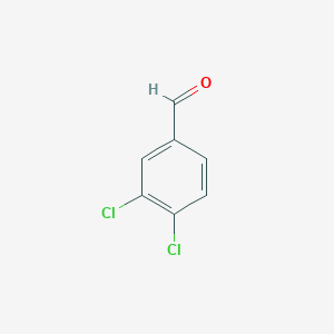 molecular formula C7H4Cl2O B146584 3,4-Dichlorobenzaldehyde CAS No. 6287-38-3