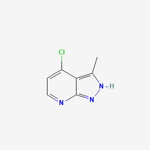 4-Chloro-3-methyl-1H-pyrazolo[3,4-b]pyridine