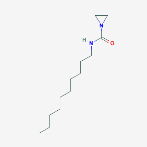 molecular formula C13H26N2O B14658428 N-Decylaziridine-1-carboxamide CAS No. 41452-37-3