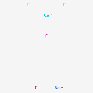 molecular formula CeF4Na B14658440 Cerium(3+) sodium fluoride (1/1/4) CAS No. 52504-59-3