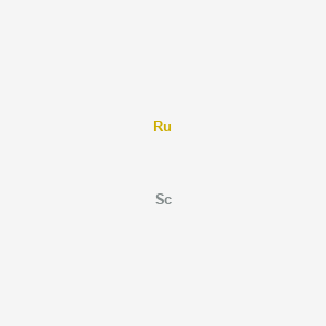 molecular formula RuSc B14658488 Ruthenium--scandium (1/1) CAS No. 39388-94-8