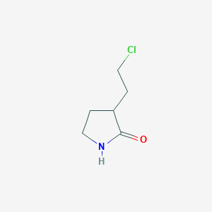 3-(2-Chloroethyl)pyrrolidin-2-one