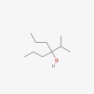 molecular formula C10H22O B14658665 4-Isopropyl-4-heptanol CAS No. 51200-82-9