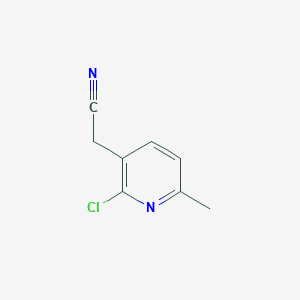 2-(2-Chloro-6-methylpyridin-3-yl)acetonitrile