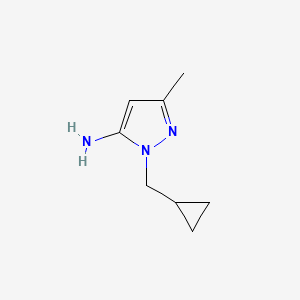 2-Cyclopropylmethyl-5-methyl-2H-pyrazol-3-ylamine