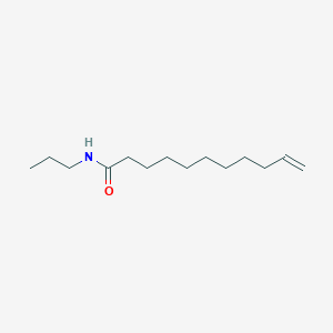 molecular formula C14H27NO B14658831 N-Propylundec-10-enamide CAS No. 50278-86-9