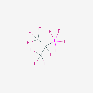 molecular formula C3F11I B14658946 Tetrafluoro(perfluoroisopropyl)iodine CAS No. 51585-87-6