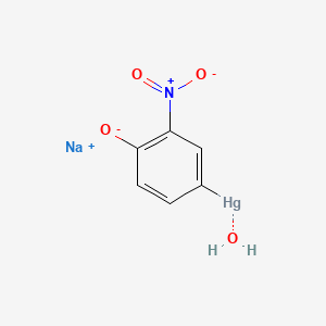 molecular formula C6H5HgNNaO4 B14658969 Mercurophen CAS No. 52486-78-9
