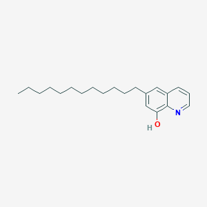 molecular formula C21H31NO B14659016 6-Dodecylquinolin-8-OL CAS No. 52667-16-0