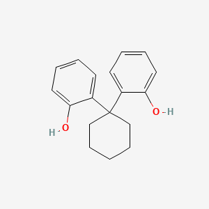 molecular formula C18H20O2 B14659034 Cyclohexylidenbisphenol CAS No. 51041-46-4