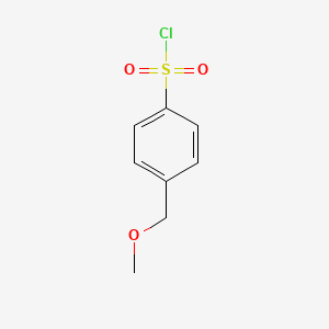molecular formula C8H9ClO3S B1465906 4-(Methoxymethyl)benzenesulfonyl chloride CAS No. 605655-15-0