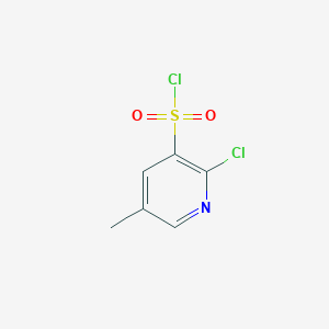 molecular formula C6H5Cl2NO2S B1465908 2-Chloro-5-methylpyridine-3-sulfonyl chloride CAS No. 1208081-98-4