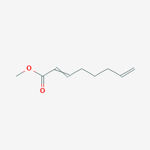 molecular formula C9H14O2 B14659202 Methyl octa-2,7-dienoate CAS No. 51148-80-2