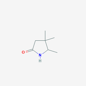 4,4,5-Trimethylpyrrolidin-2-one