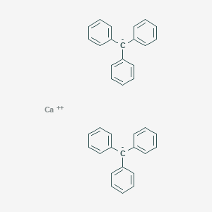 molecular formula C38H30Ca B14659335 Calcium bis(triphenylmethanide) CAS No. 47807-09-0