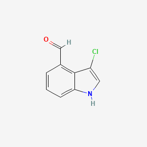 3-chloro-1H-indole-4-carbaldehyde