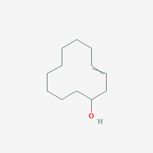 molecular formula C12H22O B14659488 Cyclododec-3-en-1-ol CAS No. 41513-26-2