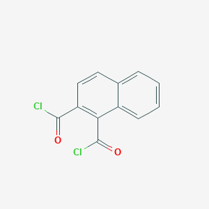 molecular formula C12H6Cl2O2 B14659508 Naphthalene-1,2-dicarbonyl dichloride CAS No. 50975-63-8