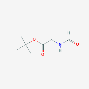 molecular formula C7H13NO3 B14659514 Glycine, N-formyl-, 1,1-dimethylethyl ester 